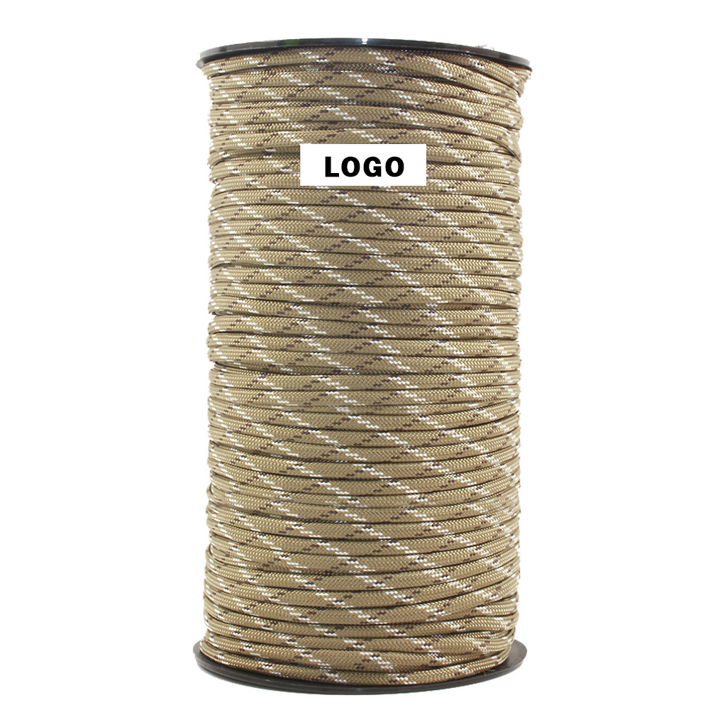 Cheap Goat Tents 100M 7 Strand 550 Paracord Rope 4mm Outdoor Camping Survival Equipment Parachute Cord Umbrella Tent Lanyard Hiking Accessories Paracord 